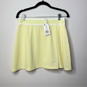 Adidas Tennis Skirt Yellow Mini Athletic Preppy